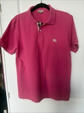 MEN’S BURBERRY BRIT NOVA CHECK POLO SHIRT